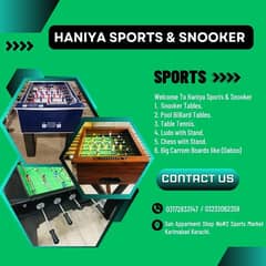 Football Games | Snooker | Table Tennis | Pool | Carrom Board | Sonker