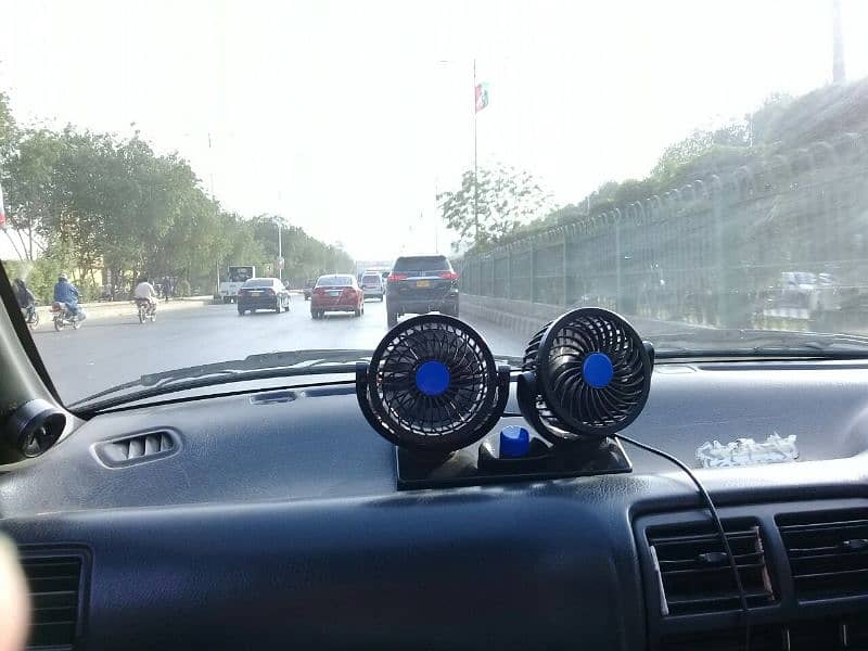 Dashboard Fan to enhance cooling of when AC chilled, many purpose 1