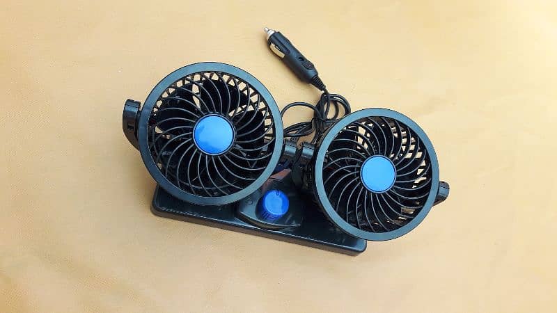 Dashboard Fan to enhance cooling of when AC chilled, many purpose 3