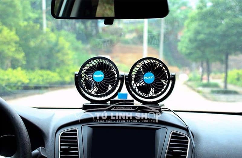 Dashboard Fan to enhance cooling of when AC chilled, many purpose 17