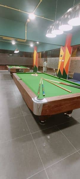 All Type Of Game Snooker / Cues / Table Tennis / Foosball Game / Dabbo 4