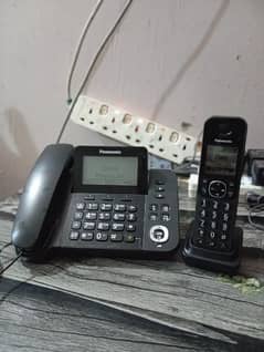 UK imported Panasonic telephone plus cordless phone with  intercom