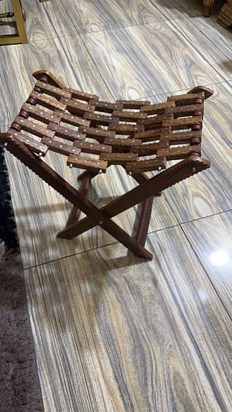 wooden stool