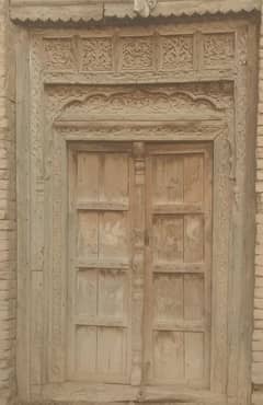 145 year old door