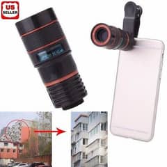 8X zoom lens For all mobile phones