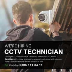 CCTV & LAN Network Technician