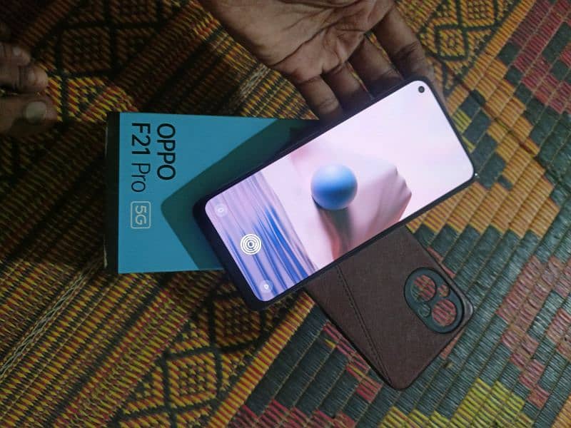 urgent sell oppo F21 pro 5G 8+8/128gb complete box 3