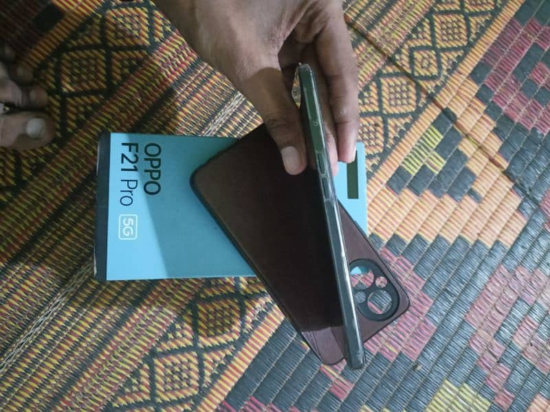 urgent sell oppo F21 pro 5G 8+8/128gb complete box 6