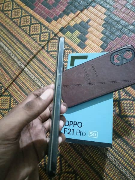 urgent sell oppo F21 pro 5G 8+8/128gb complete box 9