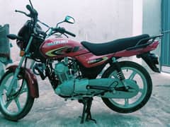 SUZUKI GD 110S RED COLOUR