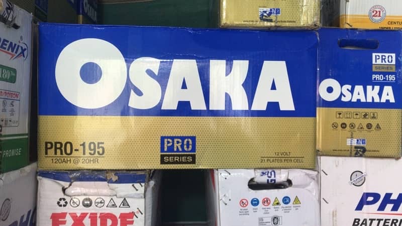 Osaka PRO-195New battery Free home delivery nd free battery fitting. 1