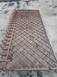 Security Wall iron grill for Sale 7.5 Feet  Length × 4 Feet hight