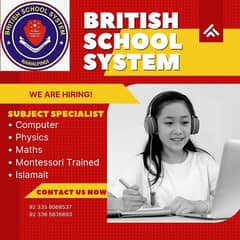 Female School & Academy Staff Required