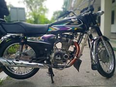 Honda CG 125 colour black