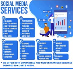 Social media services available