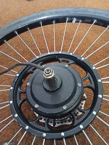 Hub motor brushless 350w 36v for bicycle 0