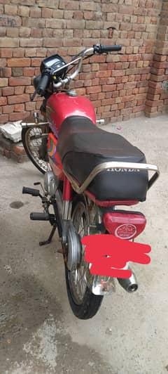 Honda CD 70 original number Laga hua hai documents ghum ho gye Hain