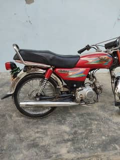 Super star 70CC genuine bike with gurantee 55000 Rs only