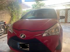 Toyota Vitz 2018 Red Mint Condition