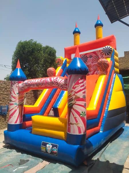 Kids Slide, Kids Swings, Kids Rides, Jhula, Trampoline, Jumping Castle 6