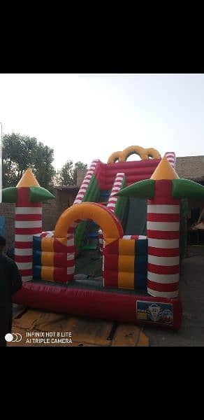 Kids Slide, Kids Swings, Kids Rides, Jhula, Trampoline, Jumping Castle 9