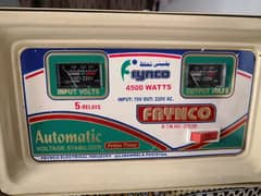 Frynco Stabilizer 4500 watt