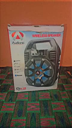 Audionic Rex 18 Rechargeable Speaker