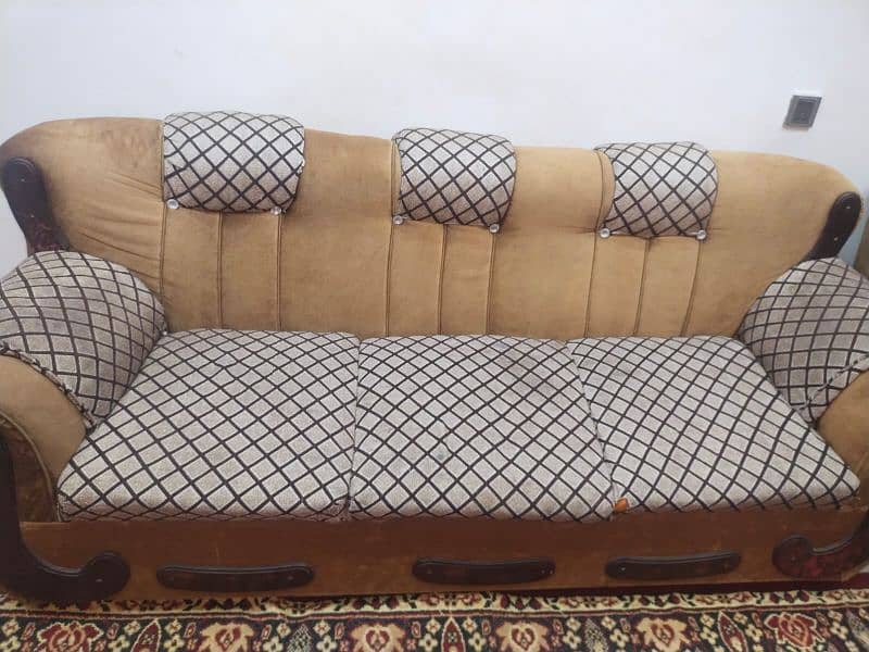 costomized sofa old set 0