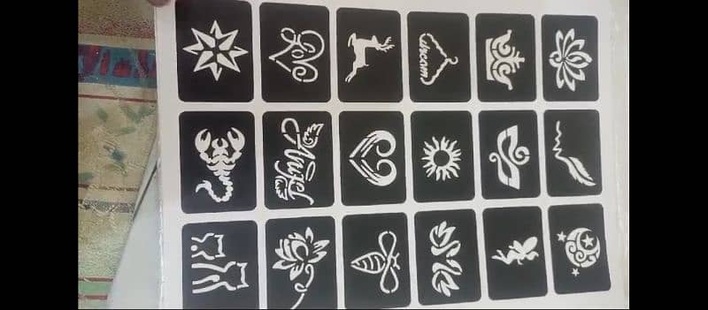 Stickers Stencils For Art 1