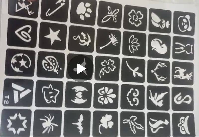 Stickers Stencils For Art 3