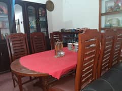 Dinning table with 6 chairs