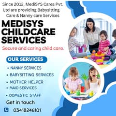 Experienced Babysitters Nanny Maid Nurse | Baby sitters Cook Chef