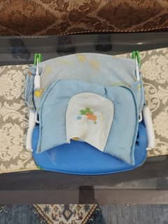 Foldable baby bath seat