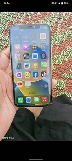 iPhone X  64gb  jv non  pta contact number 03047225754