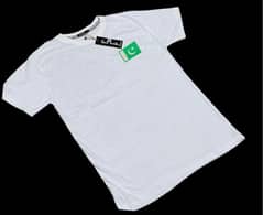 1 pcs man polyester plain T- shirt