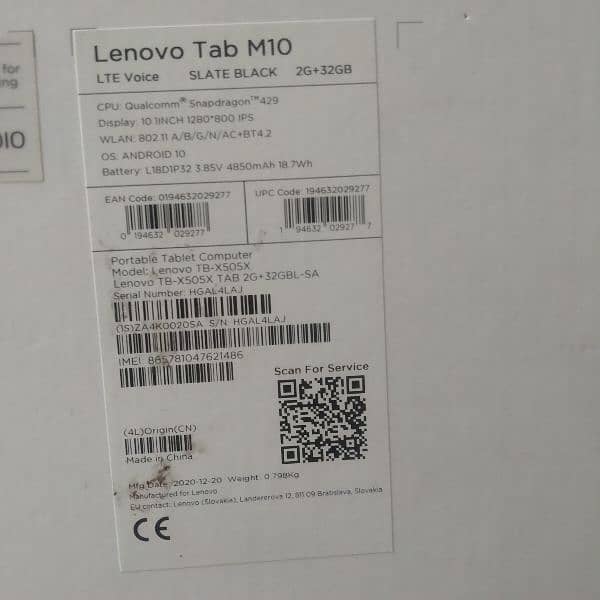 Lenovo tab M10 HD -2/32Gb 1