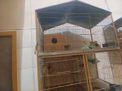 3 portion cage Good condition