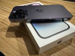 Iphone 14 pro 256gb PTA (iphone 15 pro max galaxy s24 ultra)