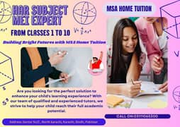 Msa Home tutor and tution