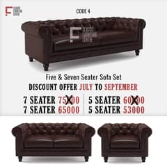 Turkish Fabric 5 seater sofa & 7 seater sofa set for sale in karachi