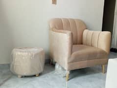 Brand New 2 Sofa Chairs (full size) + Small Table | High Quality