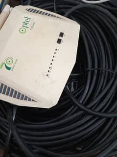 PTCL Device Fiberhome plus Cat6 Wire