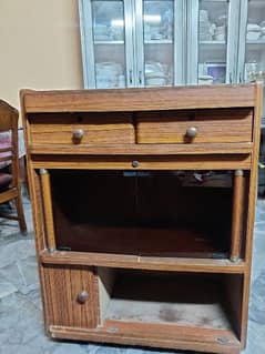 TV traali with drawer for sale