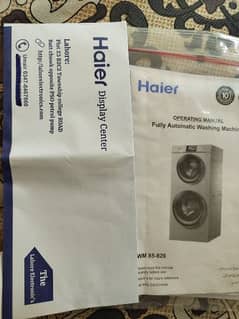 Haier HWM 85-826 8.5kg Top load Full automatic machine, mint condition