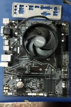 Ryzen 2600x + gigabyte A520M + stock cooler