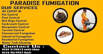 Pest Control, Fumigation Services, Termite Control in Karachi