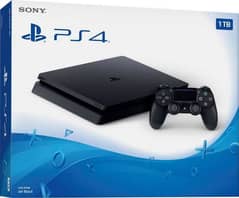 PS4 Slim For sale only 2 months used , Imported