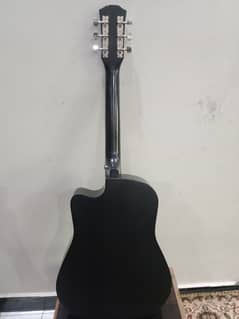 Acusotic Black Guitar approx 38 Inch with in 100% working condition.