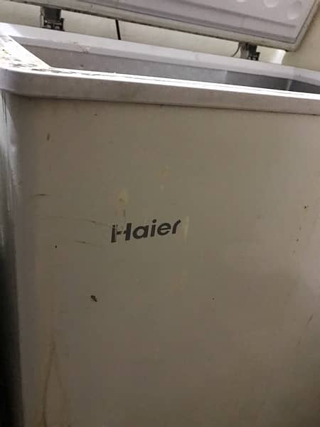 "deep freezer,refrigerator,slightly used" 1