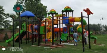 Kids Slide, Kids Swings, Kids Rides, Jhula, Trampoline, Jumping Castle